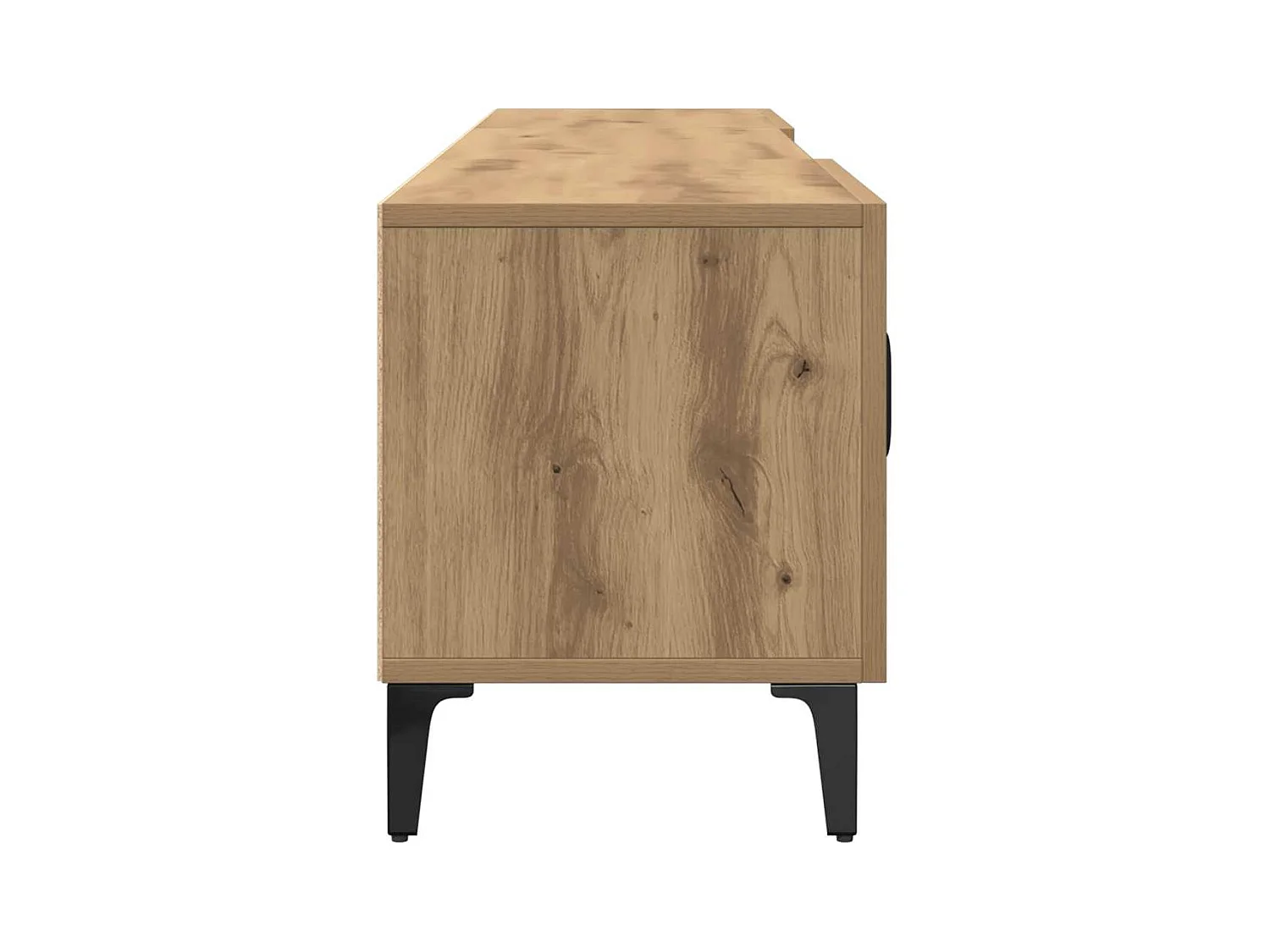 Mobile TV Rovere Artigianale 180x31,5x40cm in Legno Multistrato