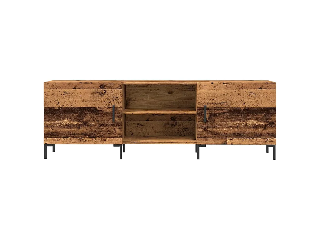 Mobile Porta TV Legno Antico 150x30x50 cm in Truciolato