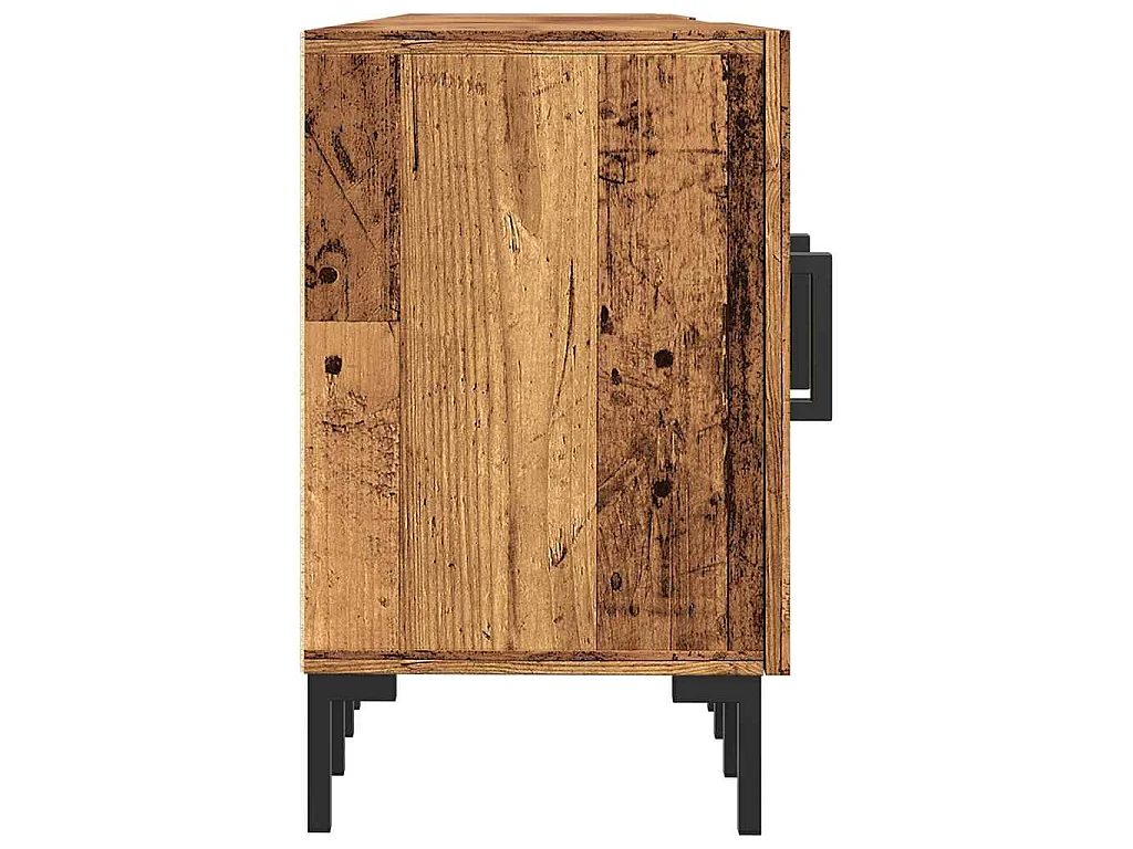Mobile Porta TV Legno Antico 150x30x50 cm in Truciolato