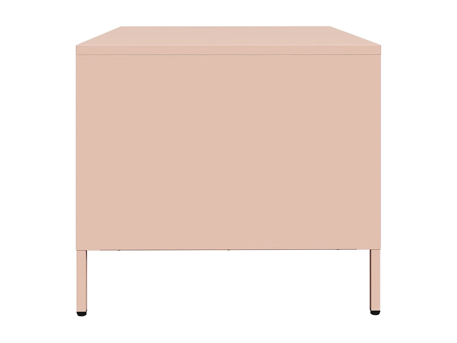 Tv-meubel 68x50x43,5 cm koudgewalst staal roze