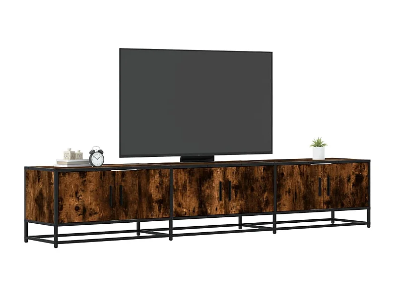 TV-Schrank Räuchereiche 210x35x41 cm Holzwerkstoff