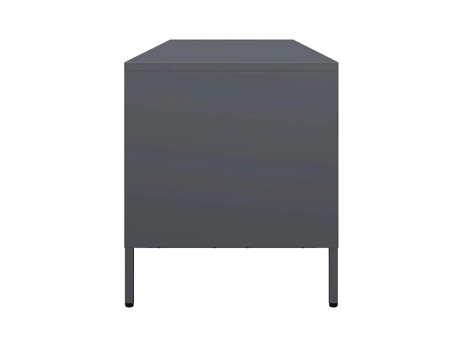 TV-Schrank Anthrazit 135x39x43,5 cm Kaltgewalzter Stahl