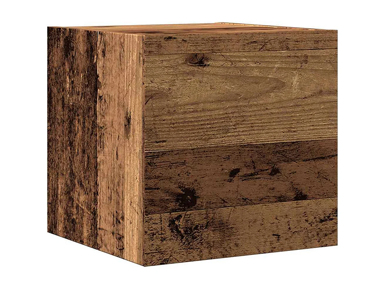 Ensemble de meuble TV mural 4 pcs vieux bois bois d'ingénierie