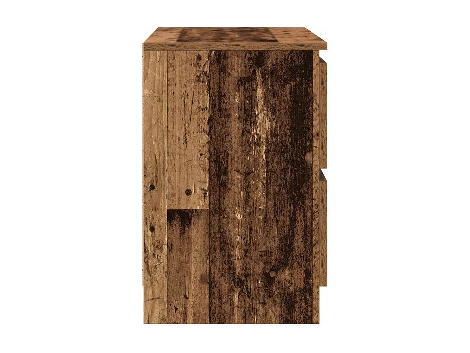 Tv-meubel 60x35x54 cm bewerkt hout oud houtkleurig