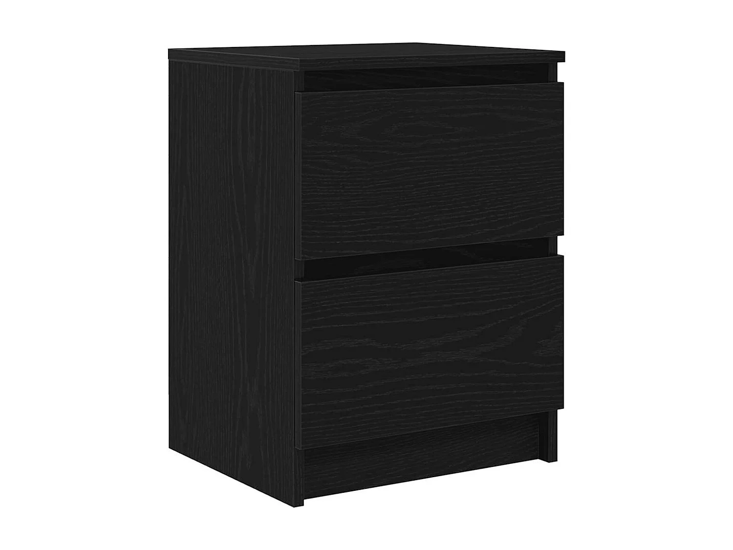 Mueble de TV de madera de ingeniería negro 40x35x54 cm