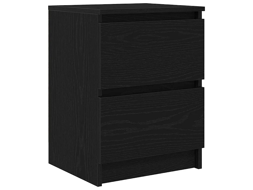 Meuble TV noir 40x35x54 cm bois d'ingénierie