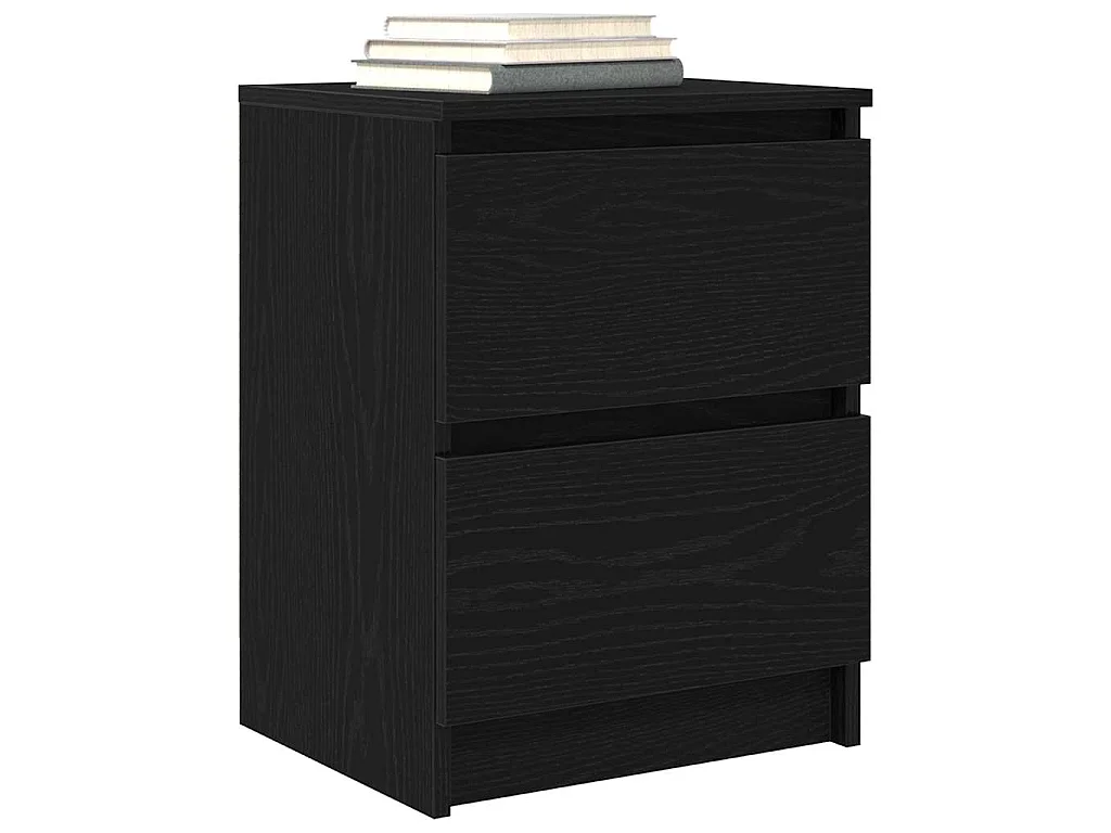 Meuble TV noir 40x35x54 cm bois d'ingénierie