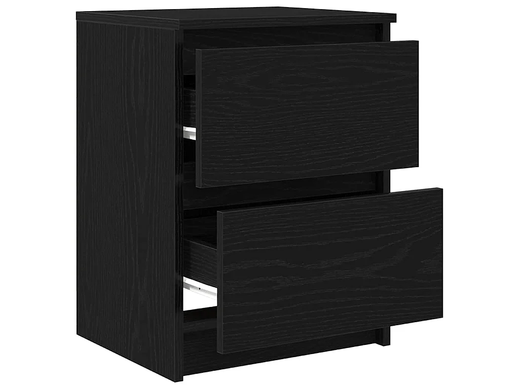 Meuble TV noir 40x35x54 cm bois d'ingénierie