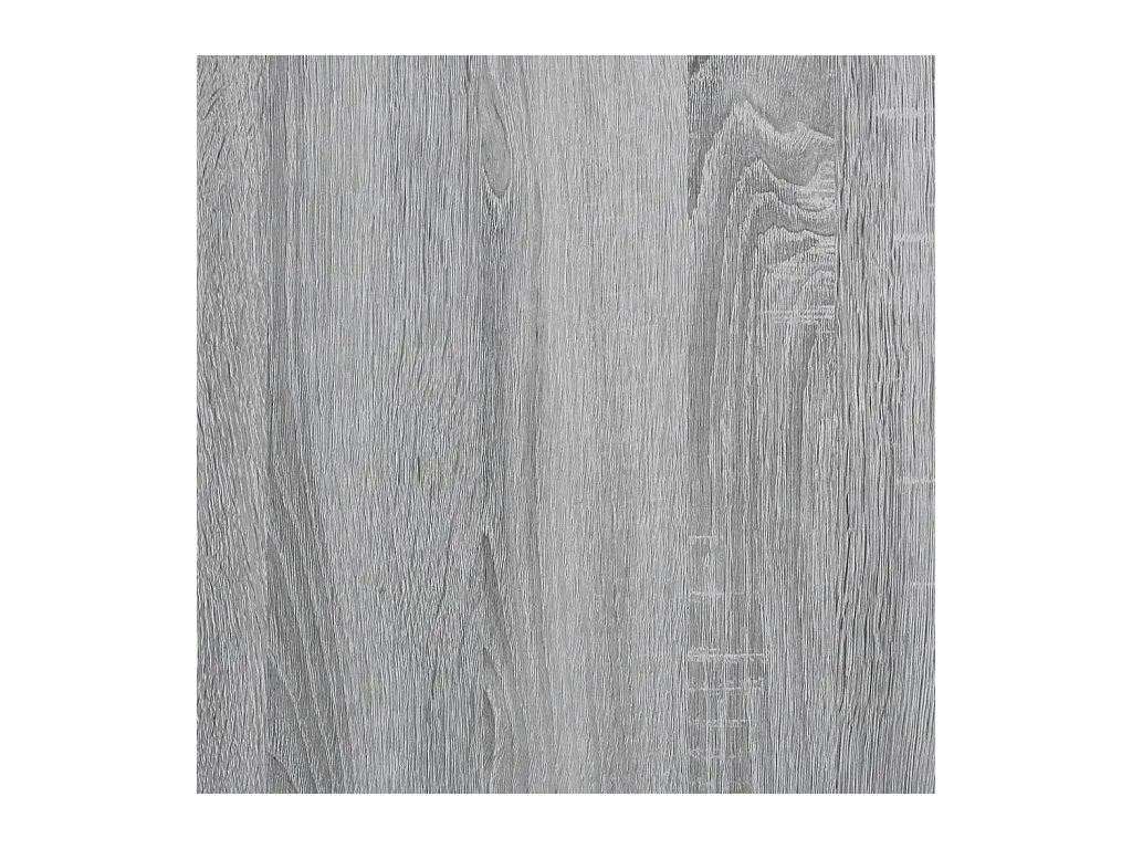 Meuble TV sonoma gris 120,5x40x46 cm bois d'ingénierie et métal