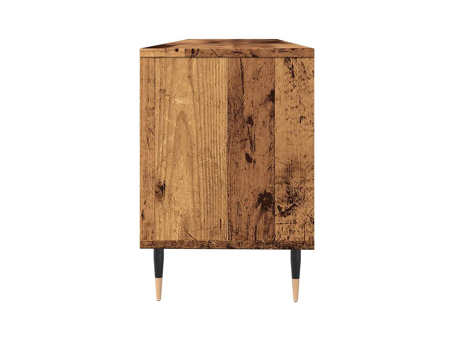 Meuble TV vieux bois 150x30x44,5 cm bois d'ingénierie