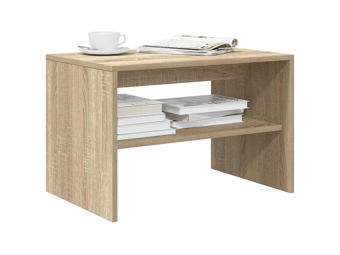 Tv-meubel 60x40x40 cm bewerkt hout sonoma eikenkleurig