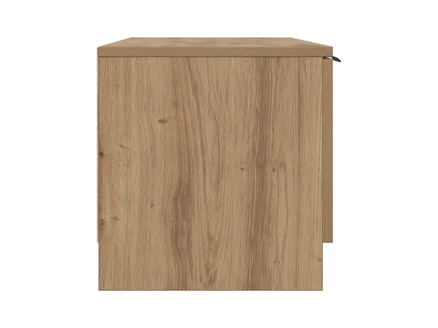 Mobile TV Marrone Artigianale 102x35x36,5 cm Legno Multistrato