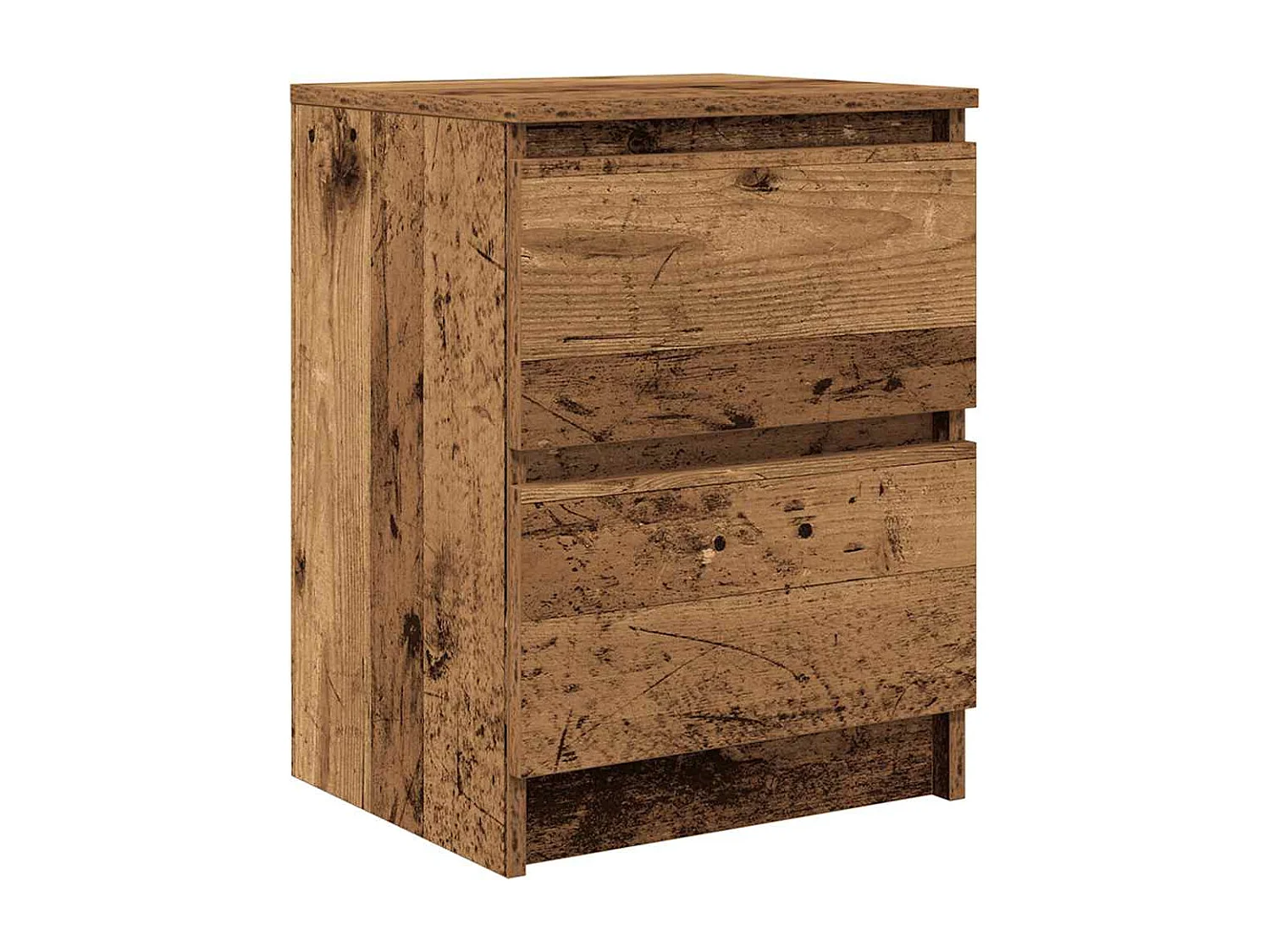 Tv-meubel 40x35x54 cm spaanplaat oud hout