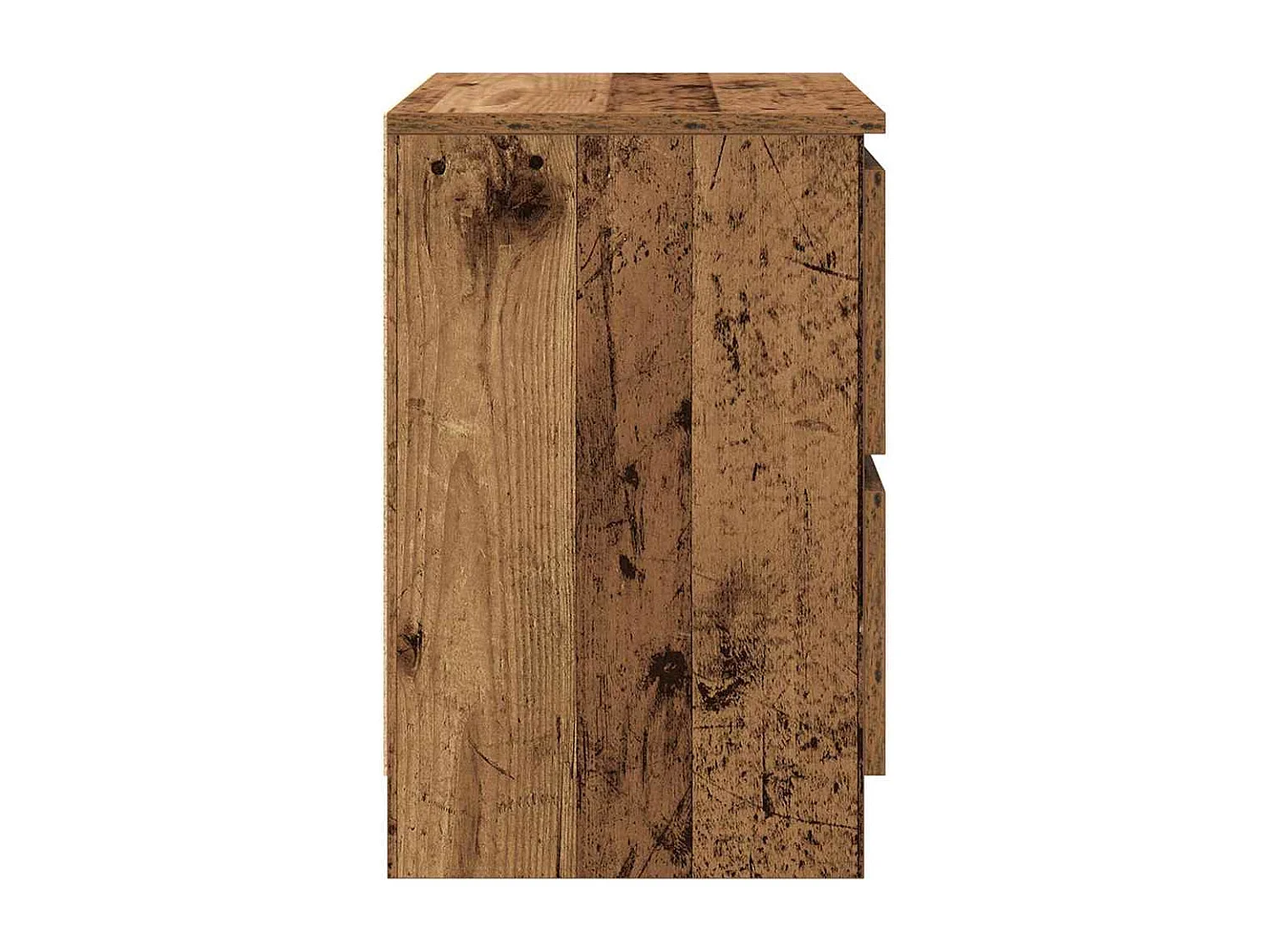Tv-meubel 40x35x54 cm spaanplaat oud hout