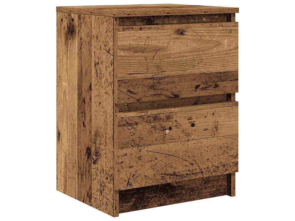Tv-meubel 40x35x54 cm spaanplaat oud hout