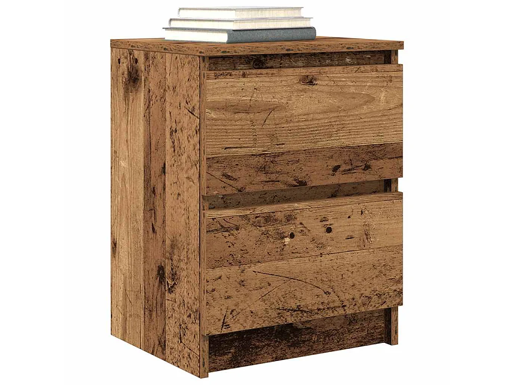 Tv-meubel 40x35x54 cm spaanplaat oud hout