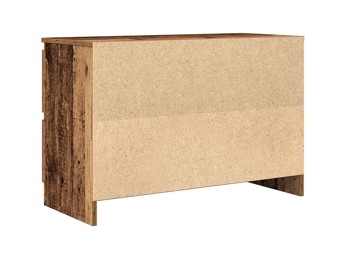 Tv-meubel 80x35x54 cm spaanplaat oud hout