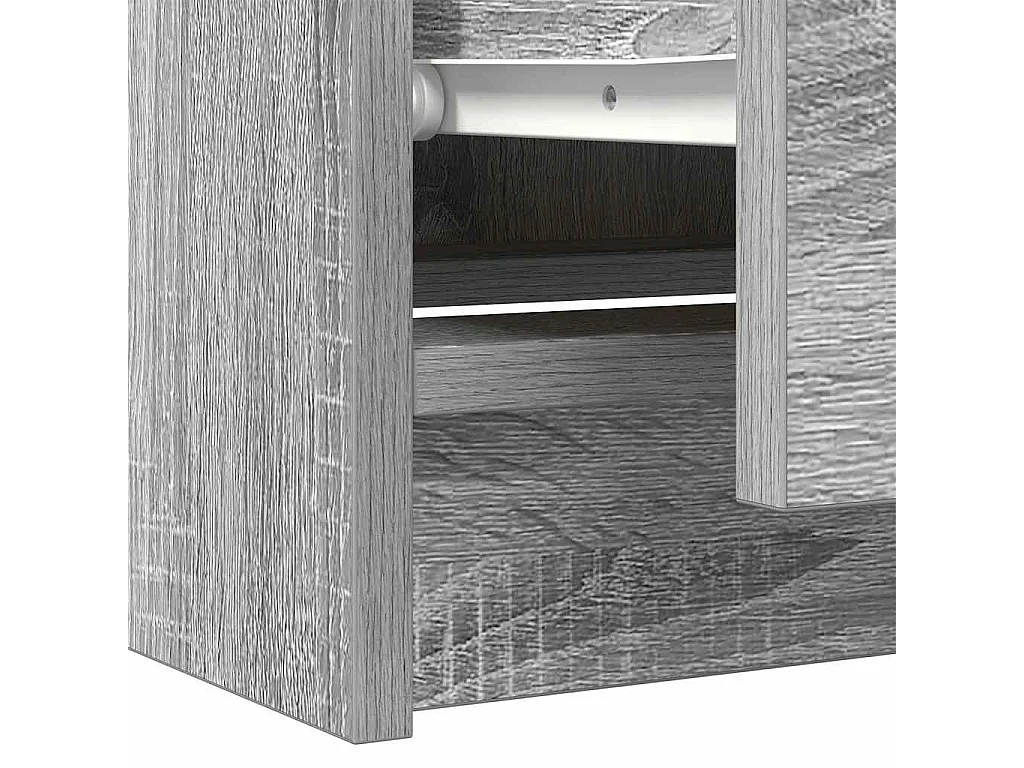 TV-Schrank Grau Sonoma 60x35x54 cm Holzwerkstoff