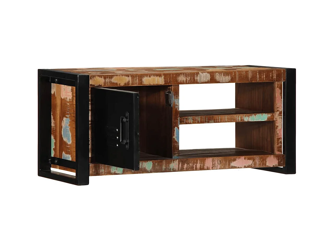 Tv-meubel 80x30x35 cm massief gerecycled hout