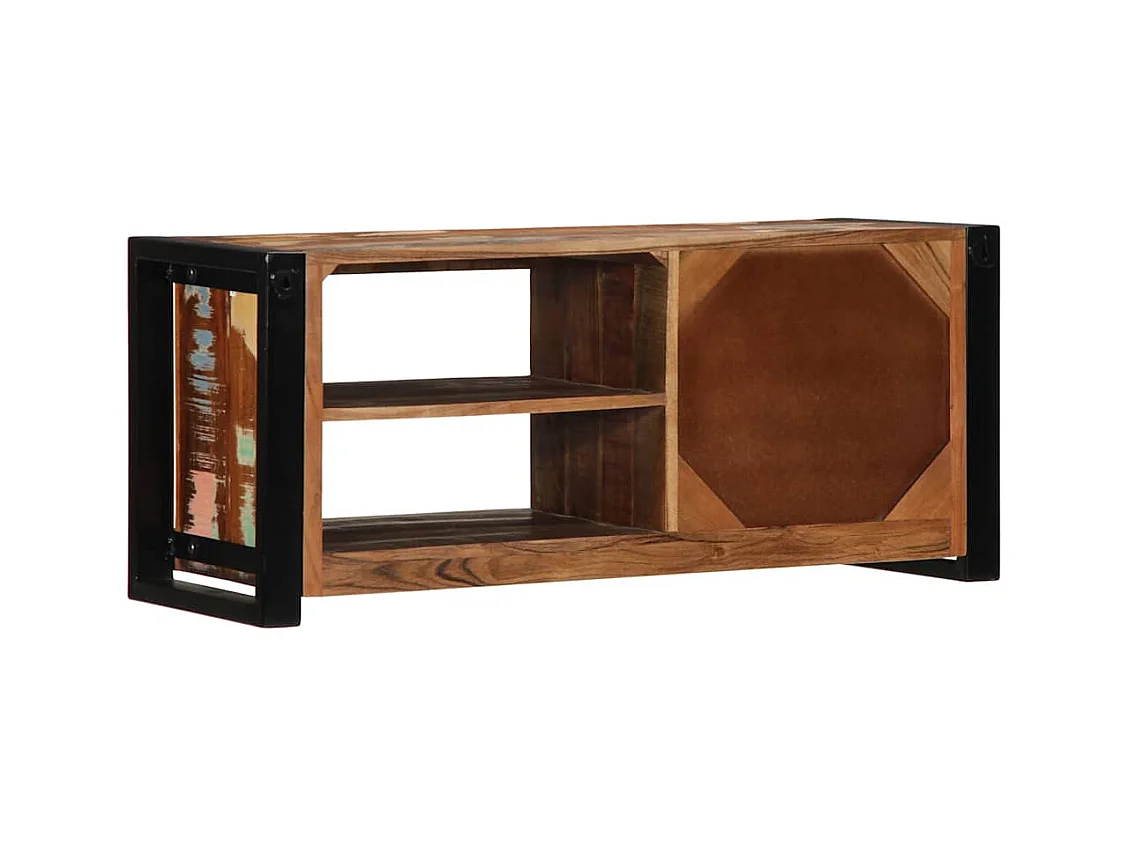 Tv-meubel 80x30x35 cm massief gerecycled hout