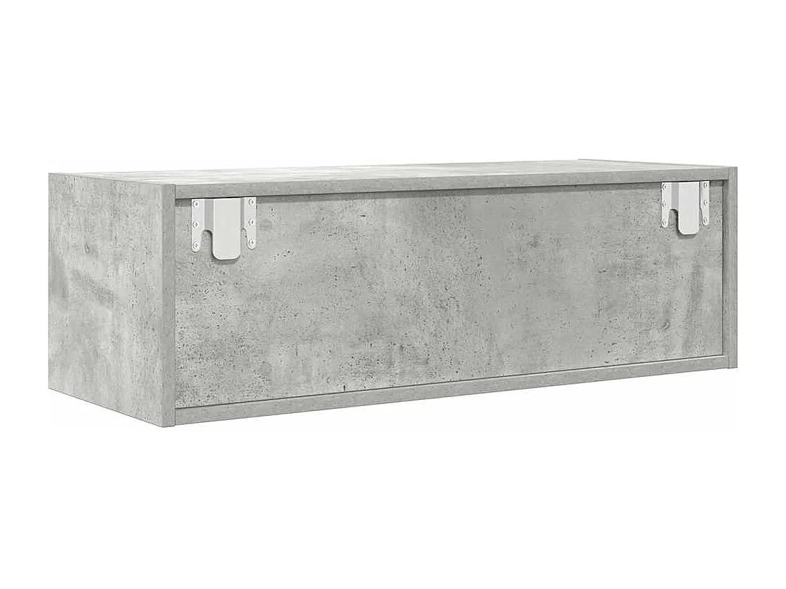 Meubles TV 2 pcs gris béton 80x31x25,5 cm bois d'ingénierie