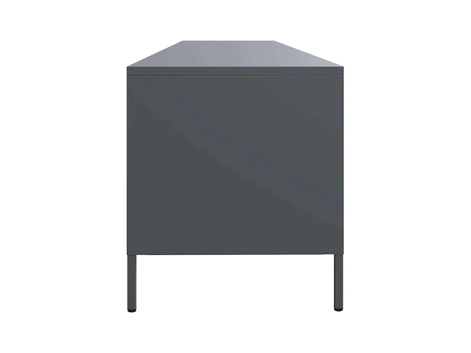 TV-Schrank Anthrazit 202x39x43,5 cm Kaltgewalzter Stahl