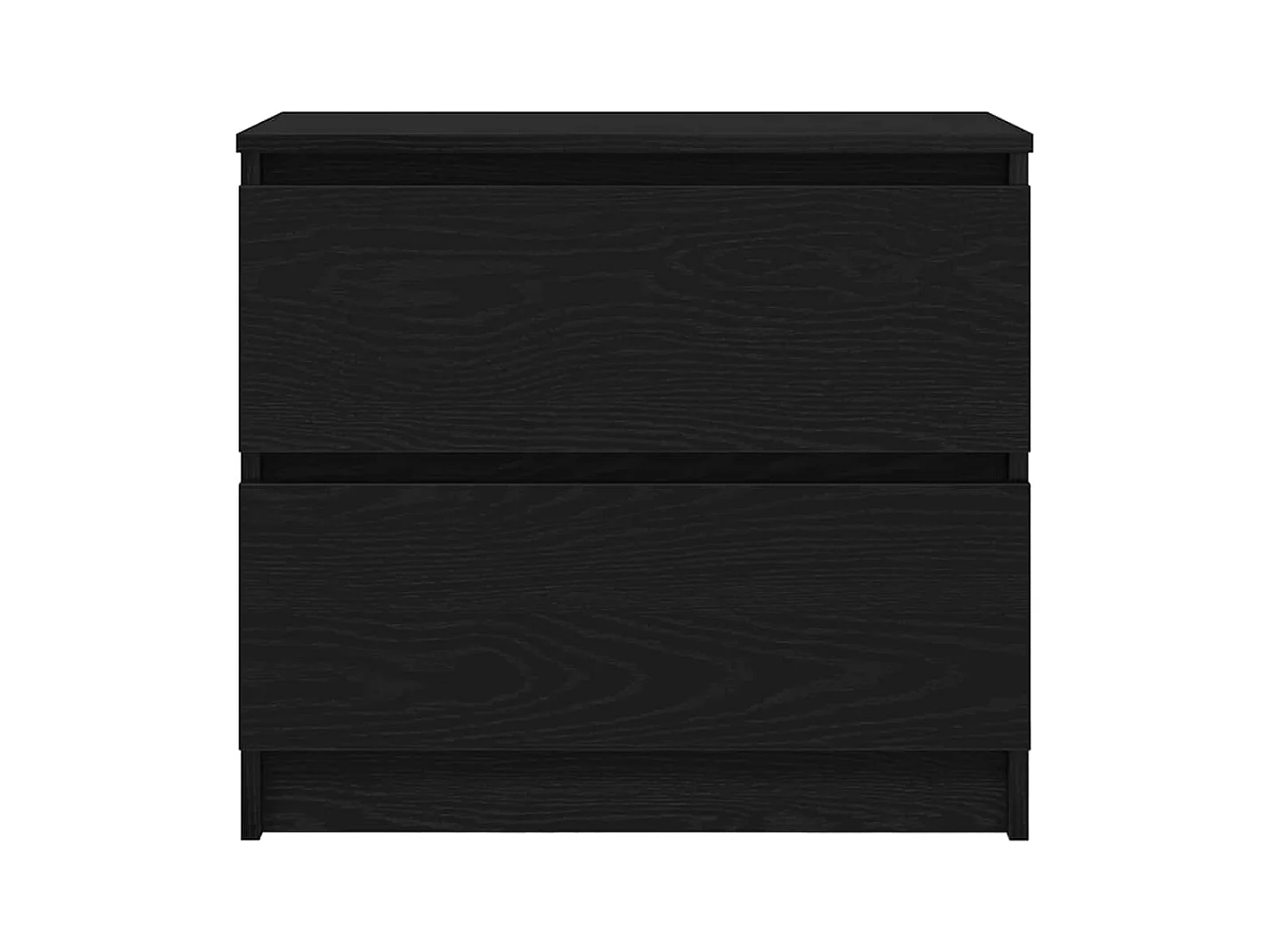 Meuble TV noir 60x35x54 cm bois d'ingénierie