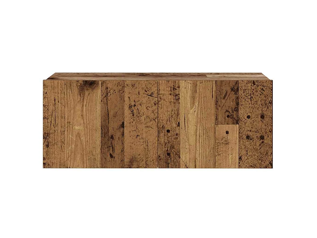 Meubles TV muraux 6 pcs vieux bois bois d'ingénierie