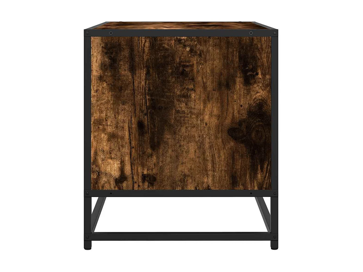 Meuble TV chêne fumé 270x40x46 cm bois d'ingénierie