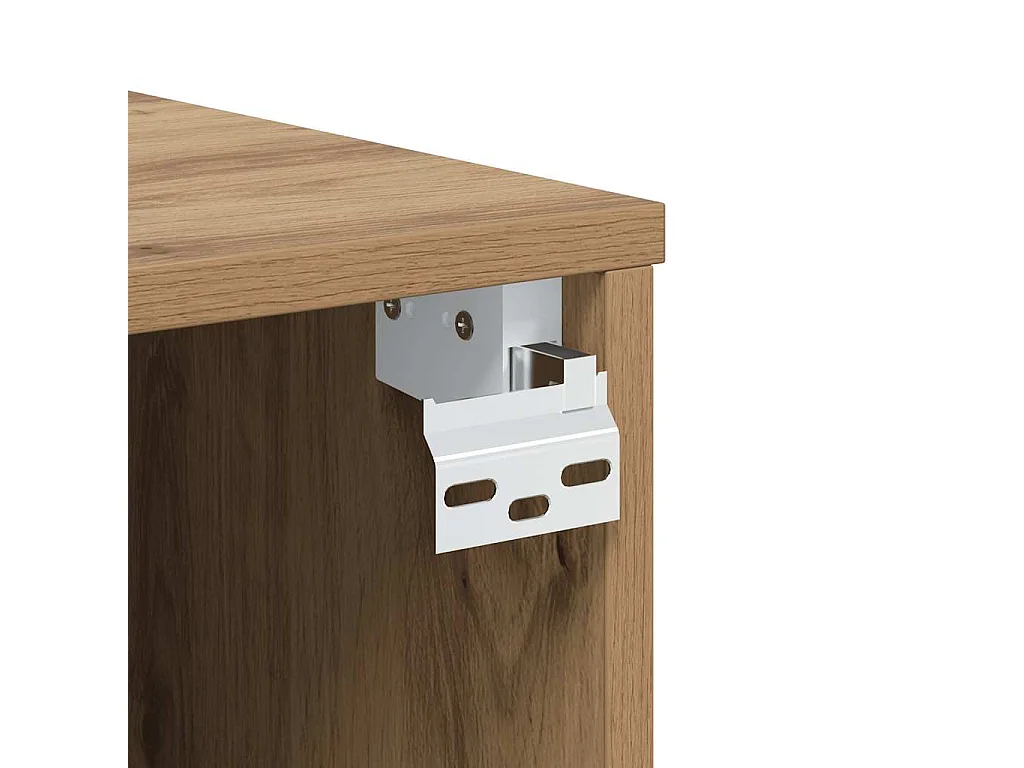 TV-Wandschrank Artisan-Eiche 80x30x30 cm Holzwerkstoff