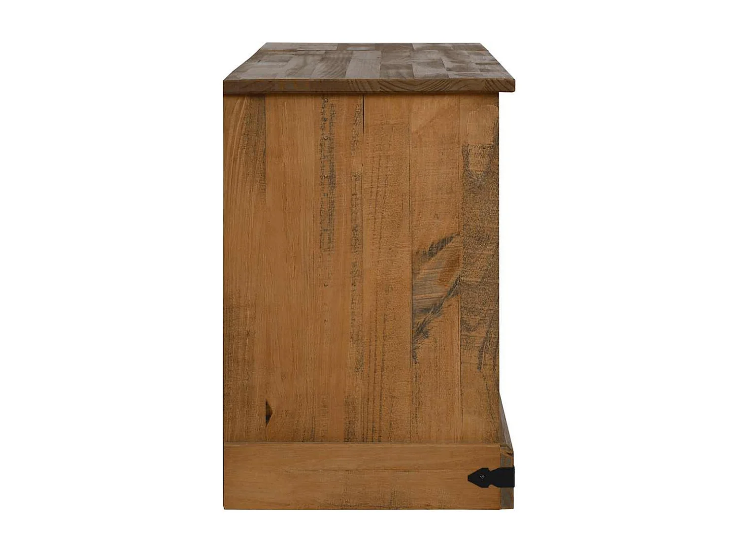Tv-meubel HALDEN 2 schuifdeuren 150x40x60 cm massief hout