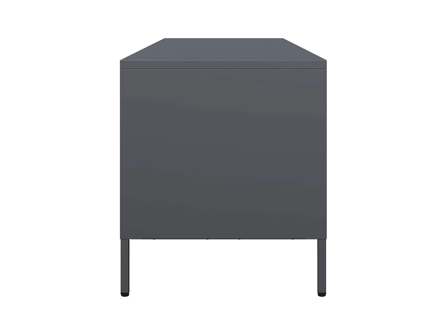 TV-Schrank Anthrazit 135x39x43,5 cm Kaltgewalzter Stahl