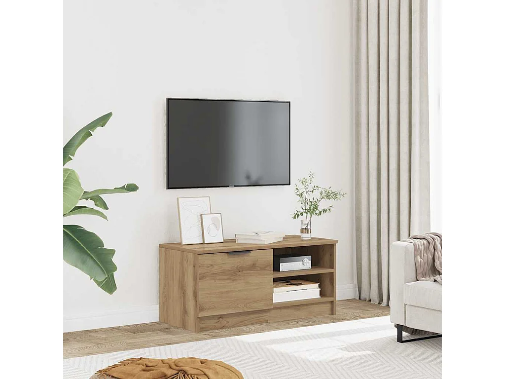 TV-Schrank Artisan-Eiche 80x35x36,5 cm Holzwerkstoff