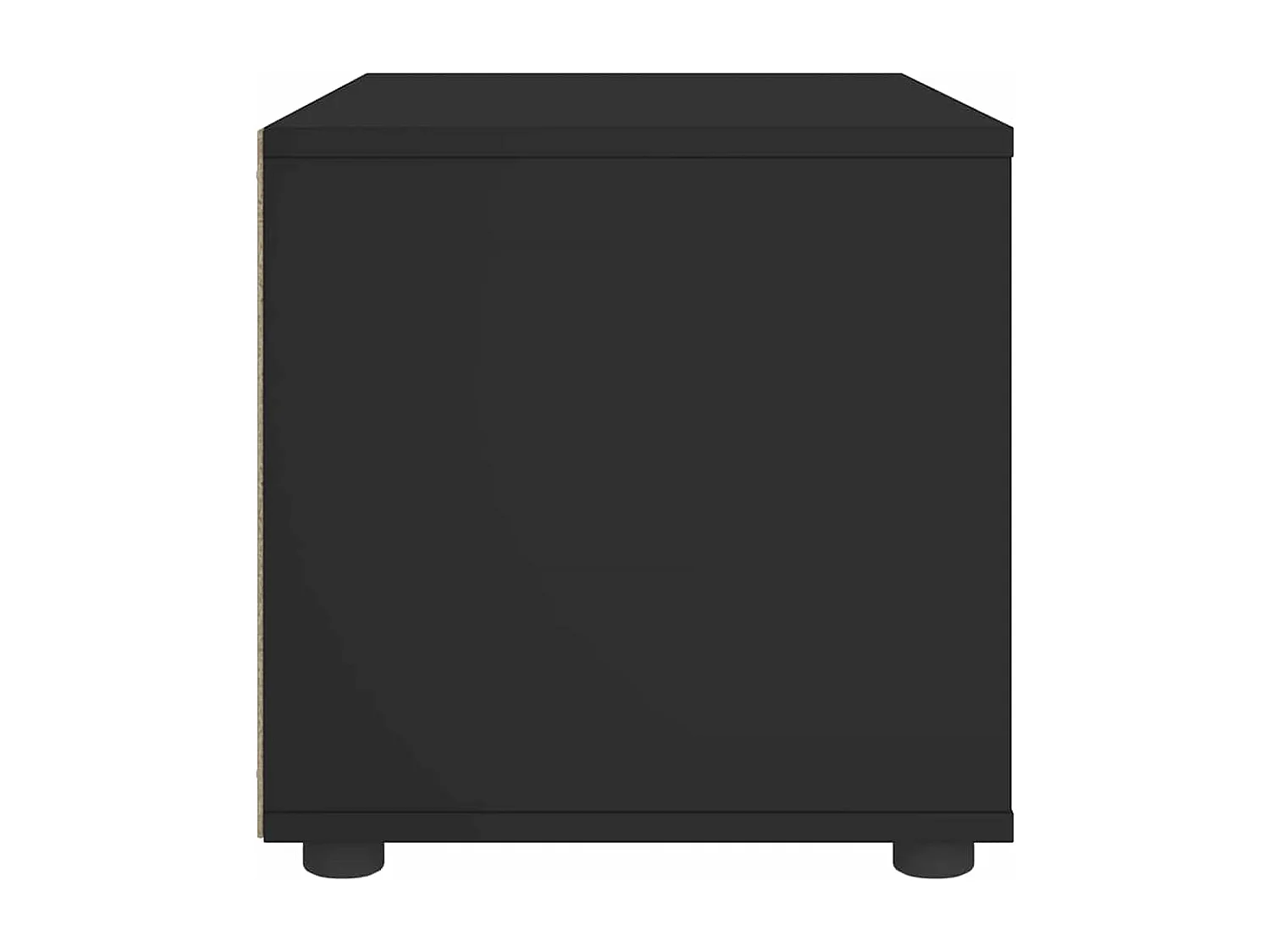 TV-Schrank VISNES Schwarz 60x40x38 cm Holzwerkstoff