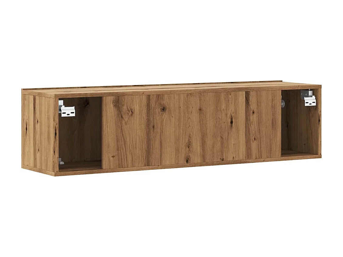 TV-Wandschrank Artisan-Eiche 120x30x30 cm Holzwerkstoff