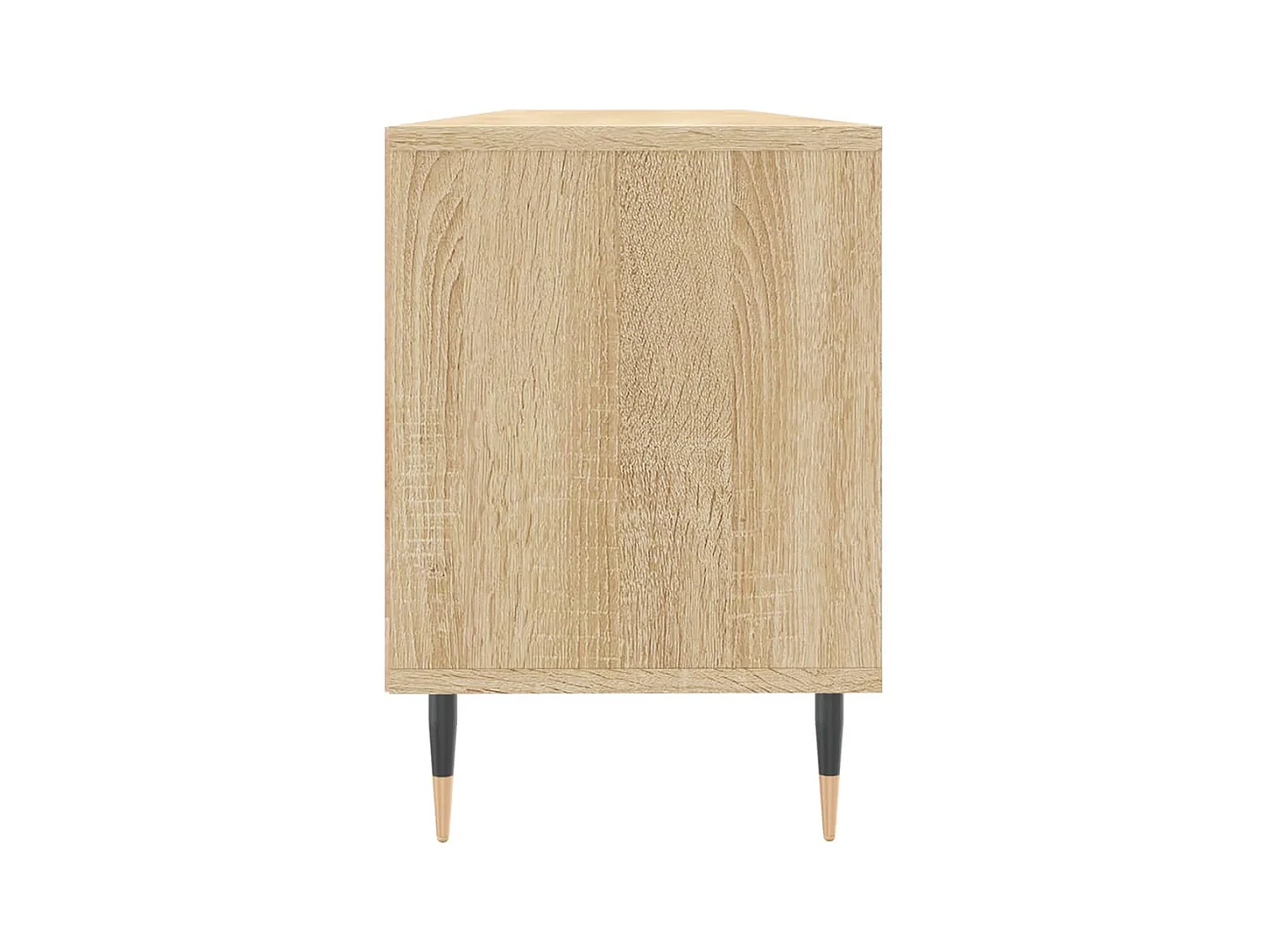 Meuble TV chêne sonoma 150x30x44,5 cm bois d'ingénierie