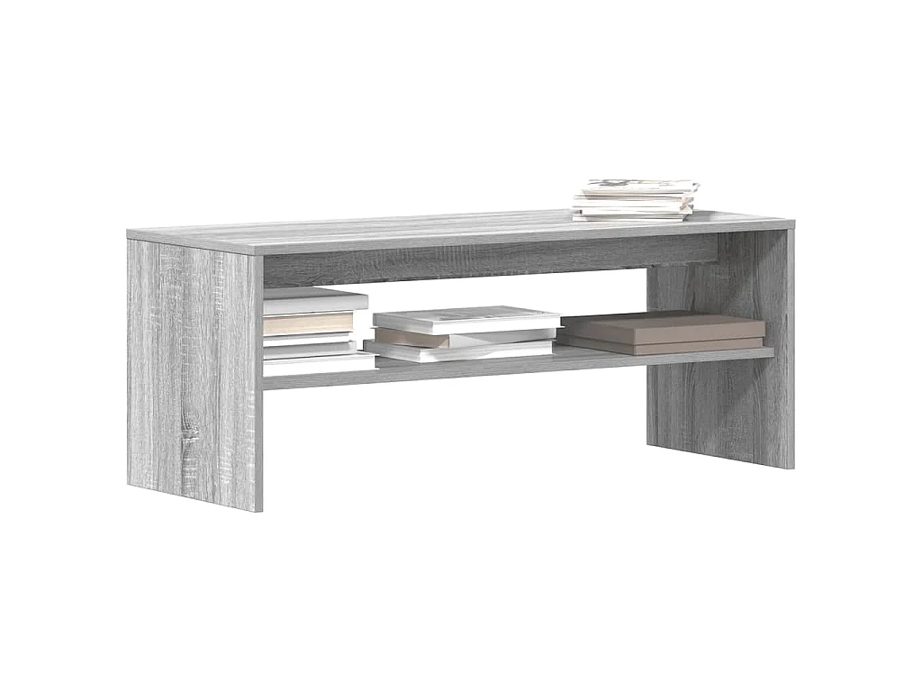 TV-Schrank Grau Sonoma 100x40x40 cm Holzwerkstoff