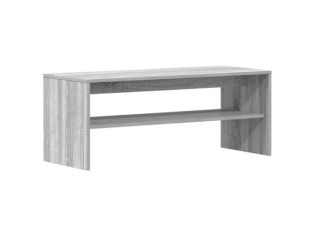 TV-Schrank Grau Sonoma 100x40x40 cm Holzwerkstoff