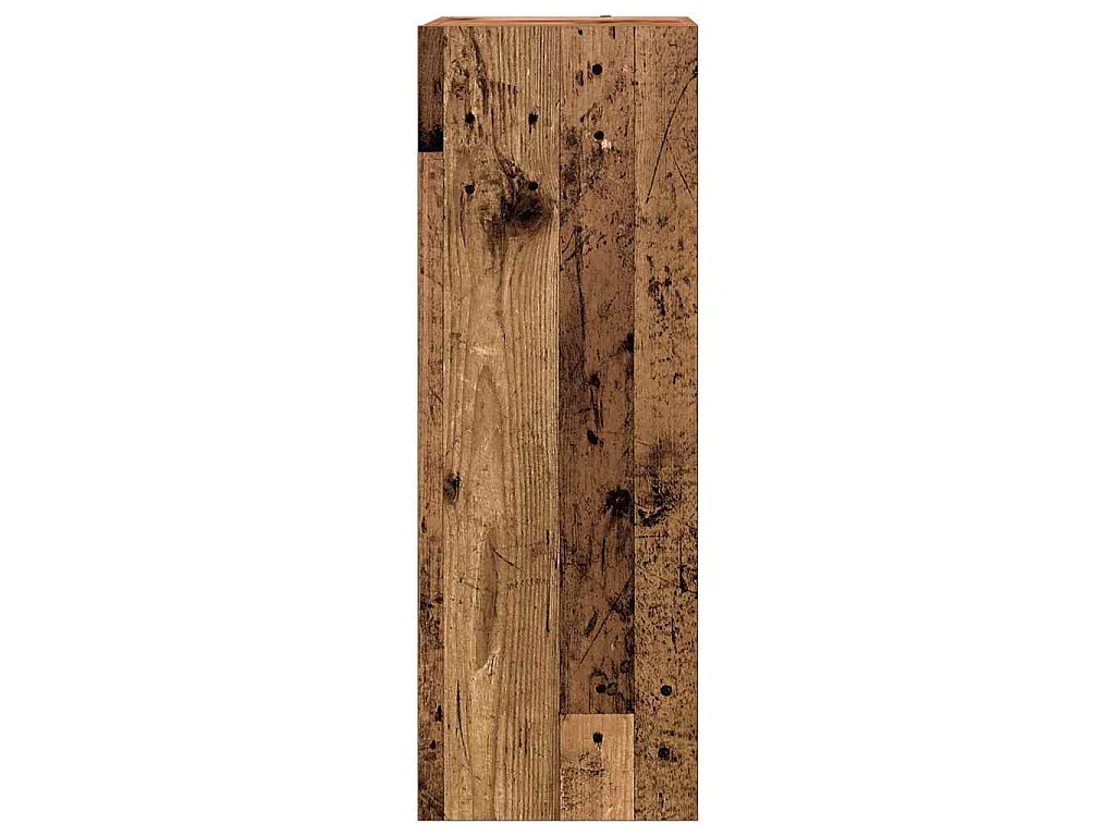 Mueble para TV madera de ingeniería envejecida 30,5x30x90 cm