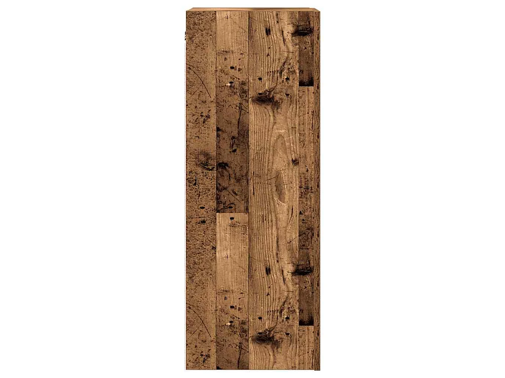 Mueble para TV madera de ingeniería envejecida 30,5x30x90 cm