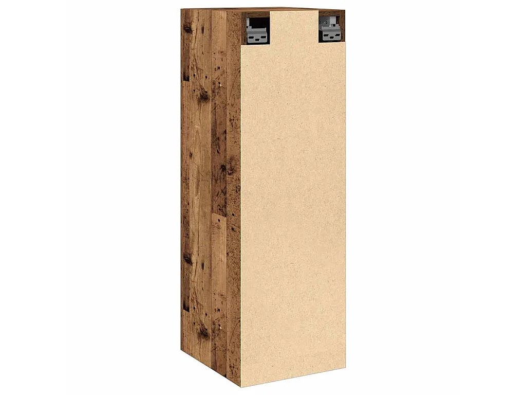Mueble para TV madera de ingeniería envejecida 30,5x30x90 cm