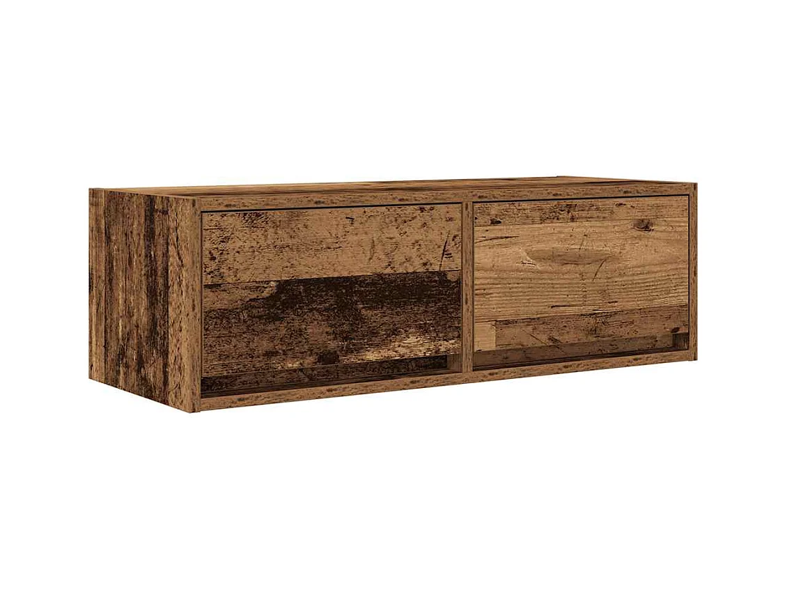 Móvel de TV 80x31x25,5 cm derivados de madeira madeira velha