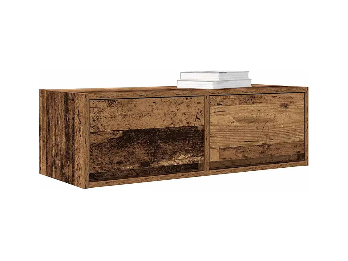 Móvel de TV 80x31x25,5 cm derivados de madeira madeira velha
