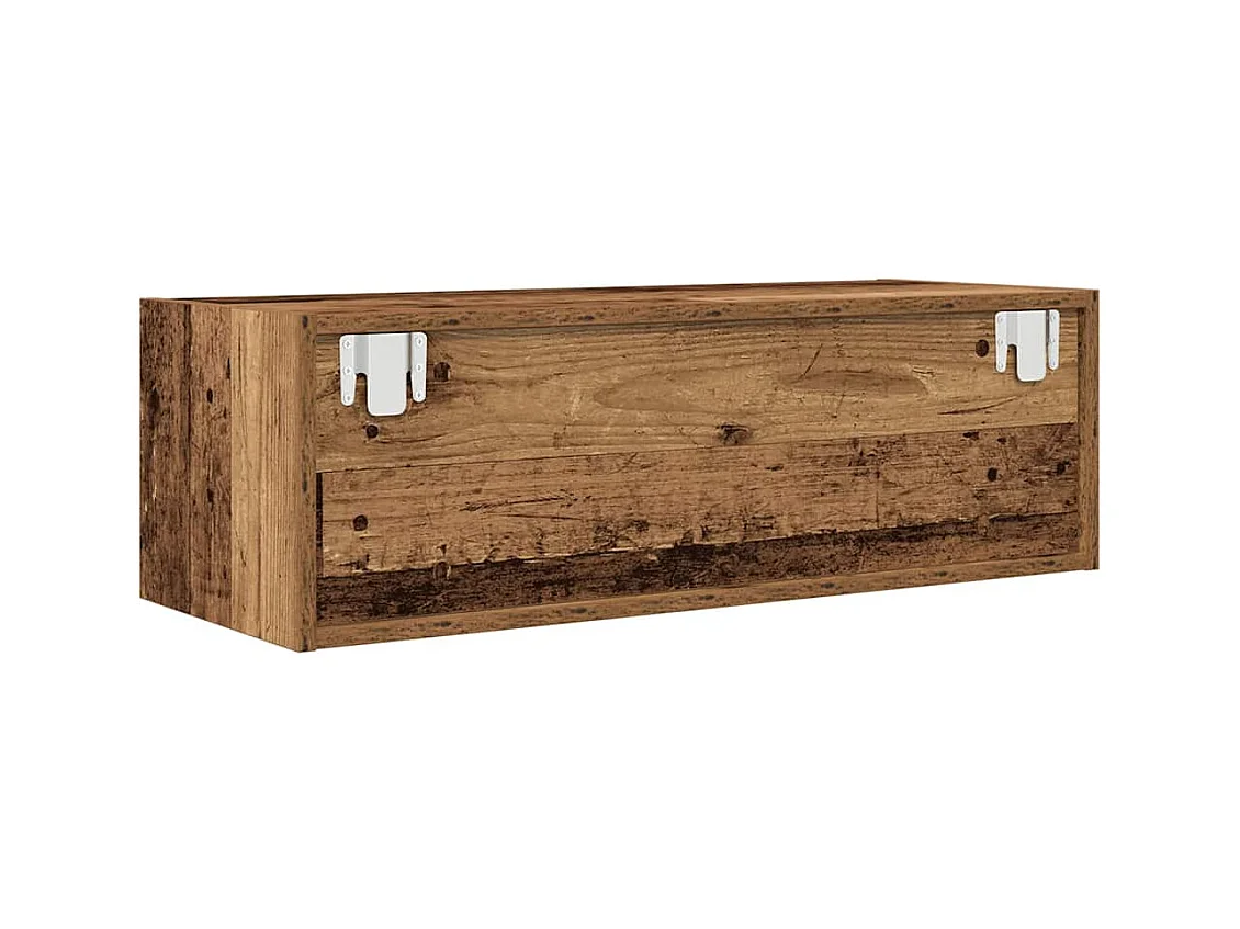 Móvel de TV 80x31x25,5 cm derivados de madeira madeira velha