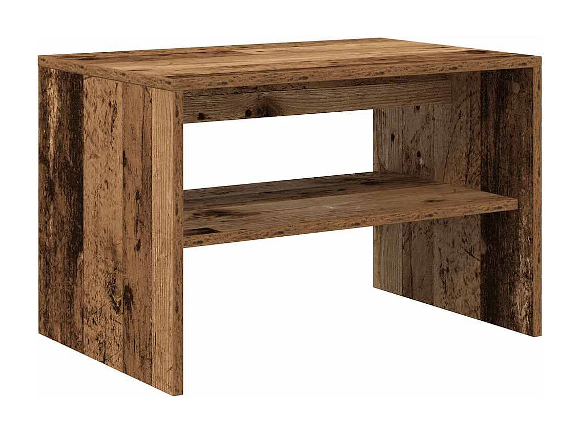 Meuble TV vieux bois 60x40x40 cm bois d'ingénierie