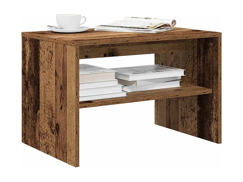 Meuble TV vieux bois 60x40x40 cm bois d'ingénierie