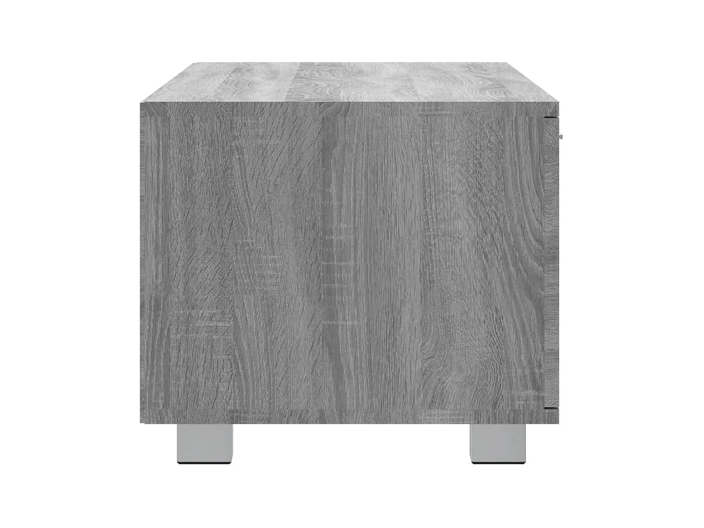 Meuble TV Sonoma gris 140x40,5x35 cm Bois d'ingénierie