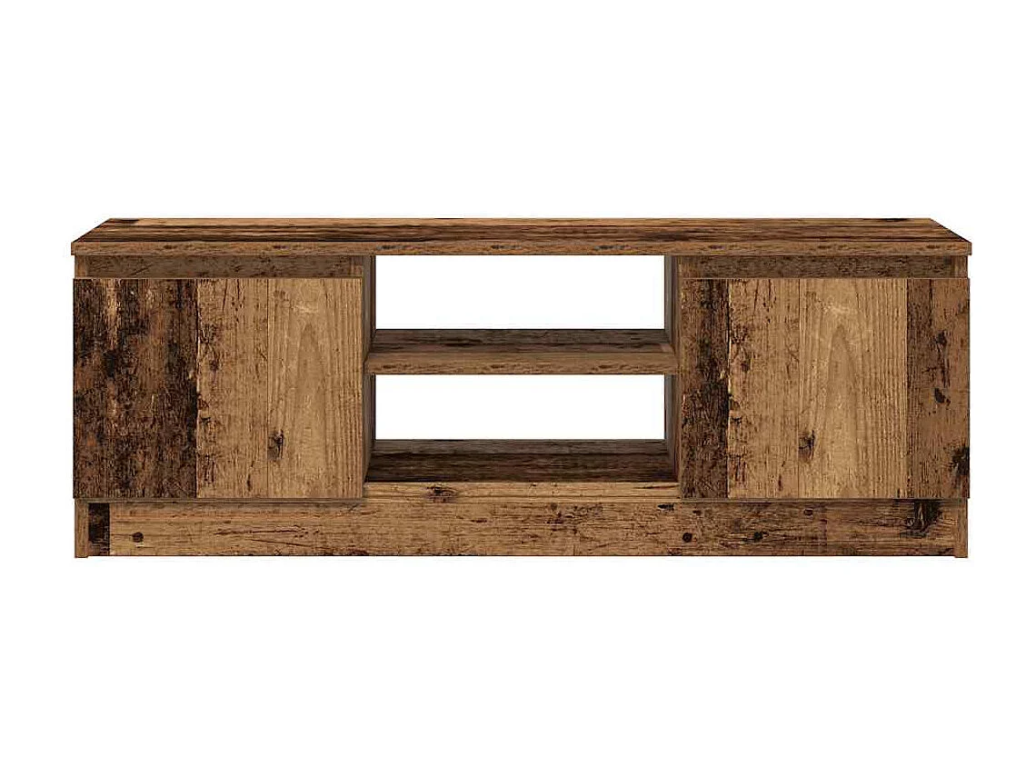 TV-Schrank Altholz-Optik 102x30x36 cm Holzwerkstoff