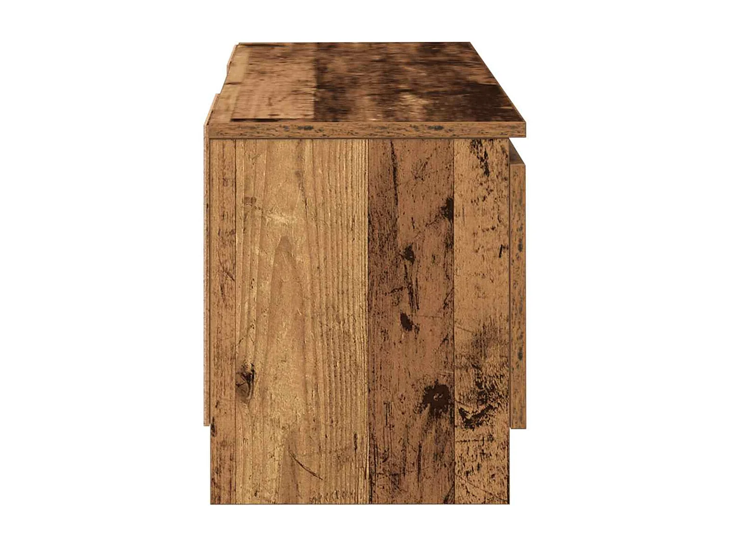 TV-Schrank Altholz-Optik 102x30x36 cm Holzwerkstoff