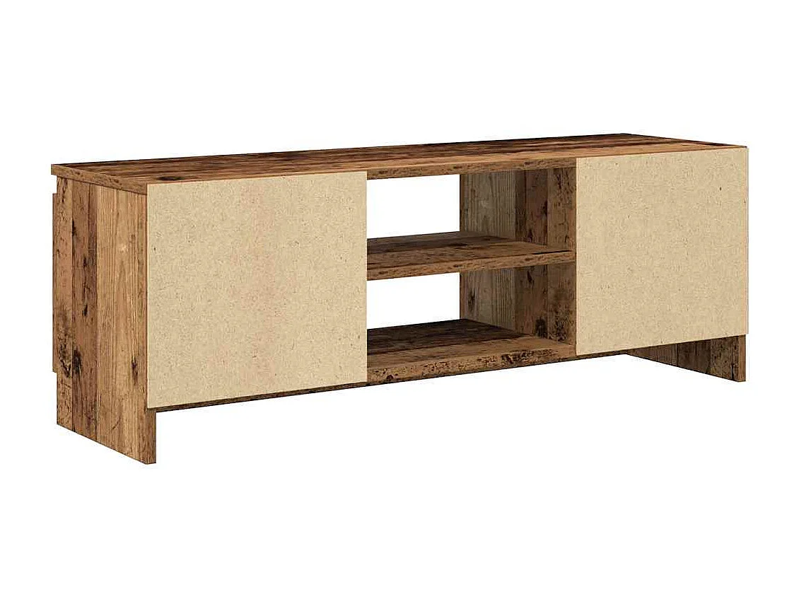 TV-Schrank Altholz-Optik 102x30x36 cm Holzwerkstoff